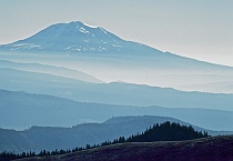 Mt. Adams Through the Haze